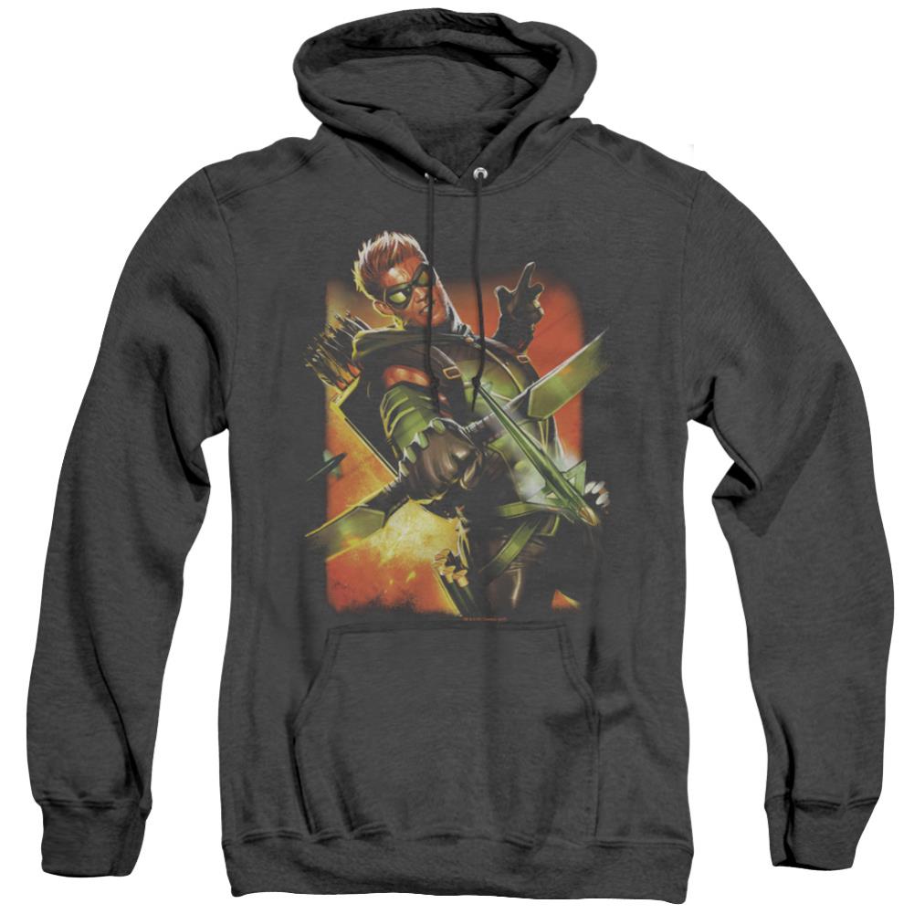 Justice League Of America Green Arrow #1 Men's Pull-Over Hoodie
