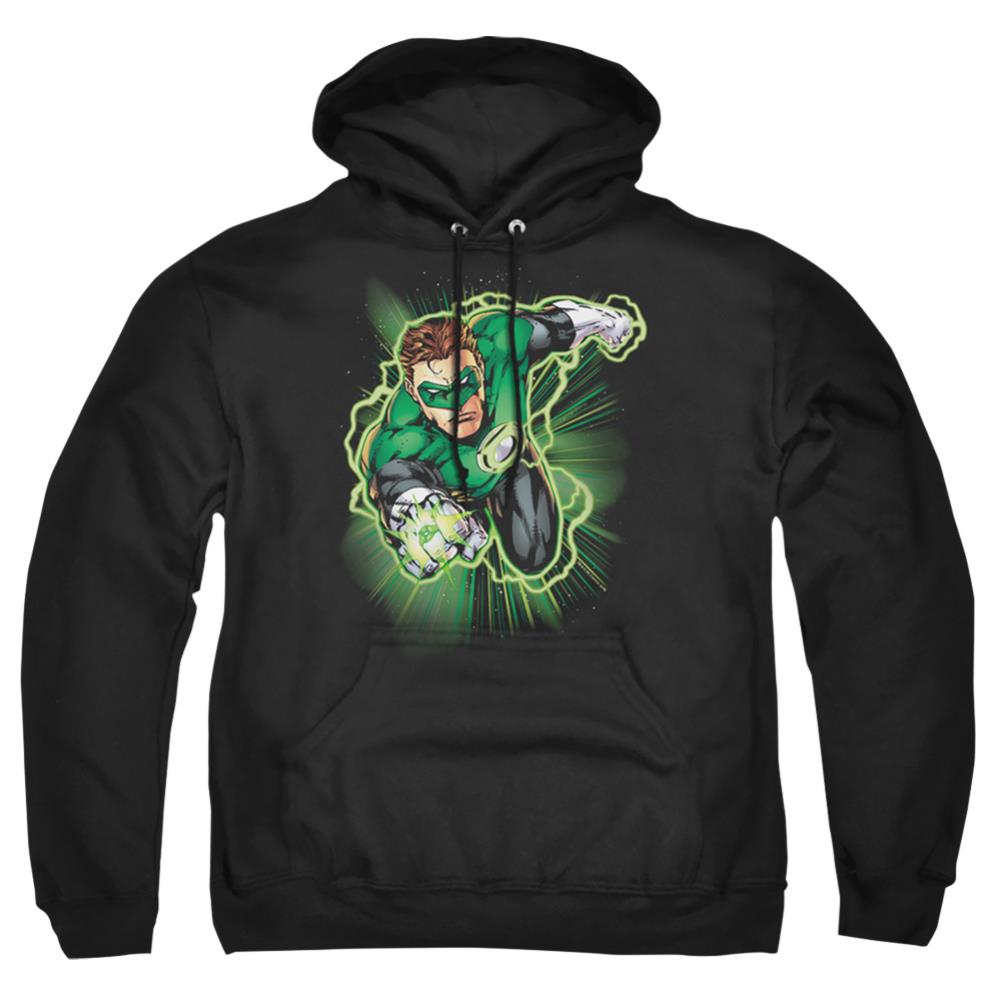 Justice League Of America Green Lantern Energy Men's Pull-Over 75 25 Poly Hoodie
