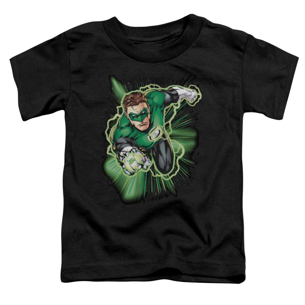 Justice League Of America Green Lantern Energy Toddler 18/1 Cotton Short-Sleeve T-Shirt