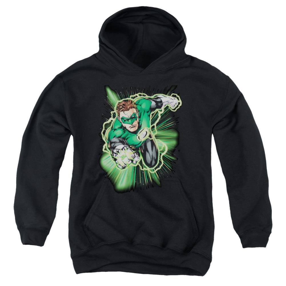 Justice League Of America Green Lantern Energy Youth Cotton Poly Pull-Over Hoodie