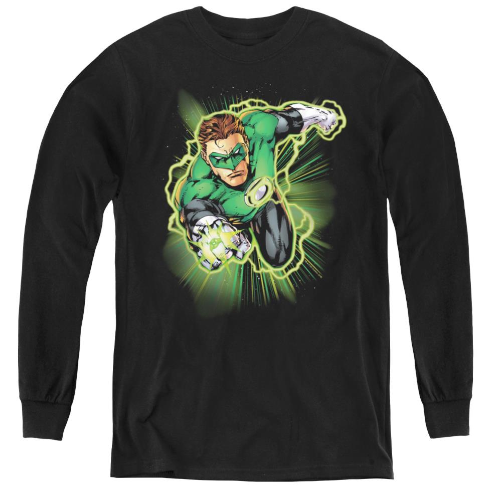 Justice League Of America Green Lantern Energy Youth Long-Sleeve T-Shirt