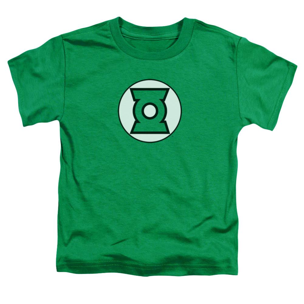 Justice League Of America Green Lantern Logo Toddler 18/1 Cotton Short-Sleeve T-Shirt