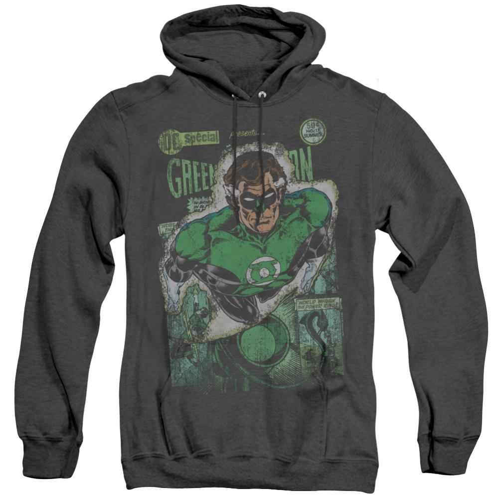 Justice League Of America Green Lantern #1 Distress Men's Pull-Over Hoodie