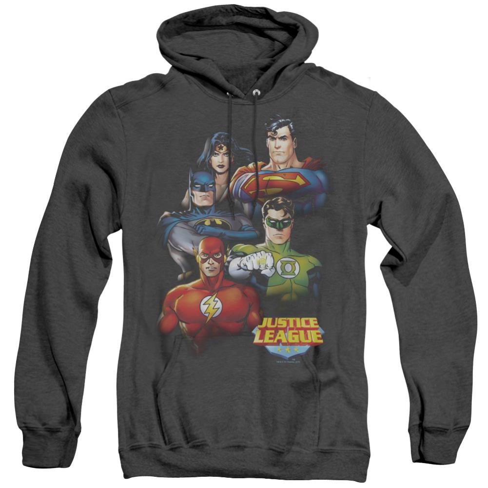 Justice League Of America Group Portrait Men's Pull-Over Hoodie