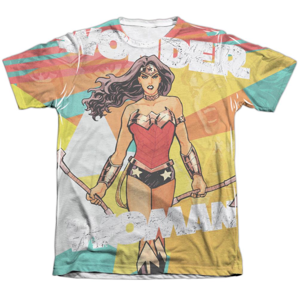 Justice League Of America Hands Full Men's Regular Fit Poly Cotton Short-Sleeve T-Shirt