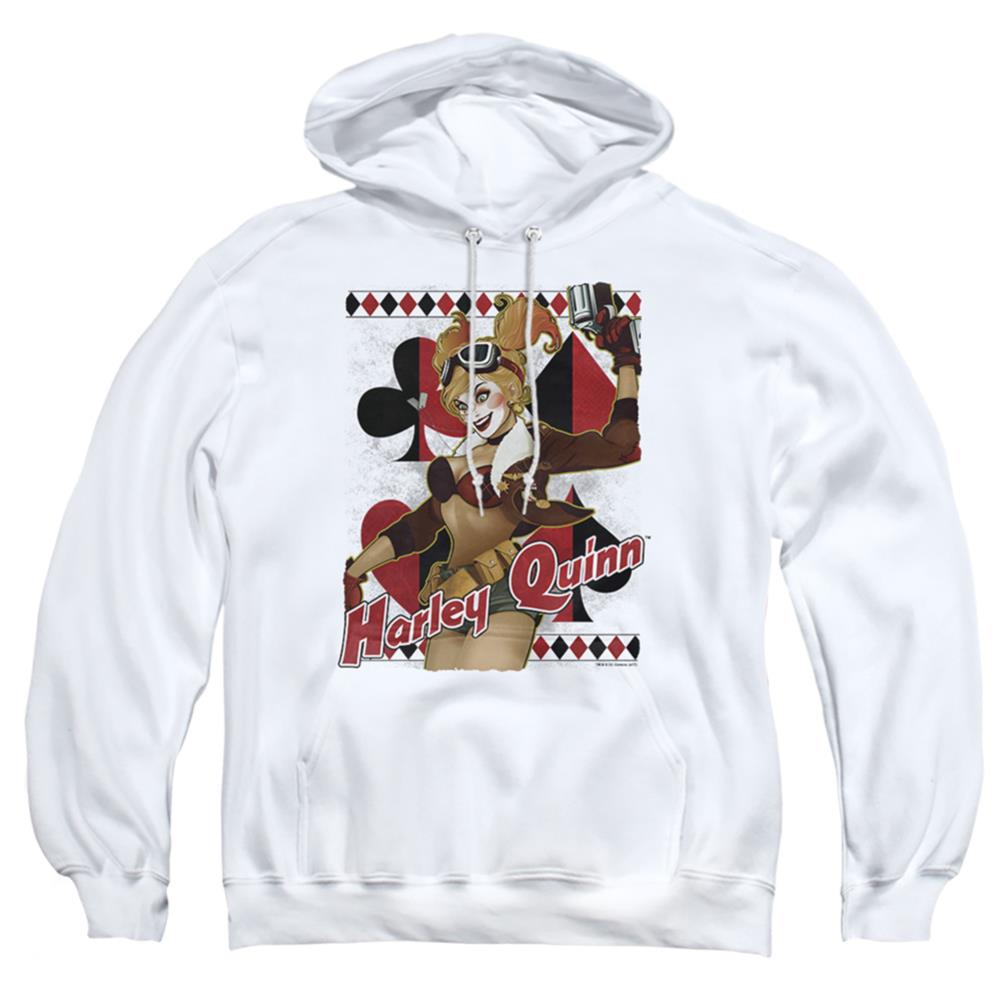 Justice League Of America Harley Bombshetll Men's Pull-Over 75 25 Poly Hoodie