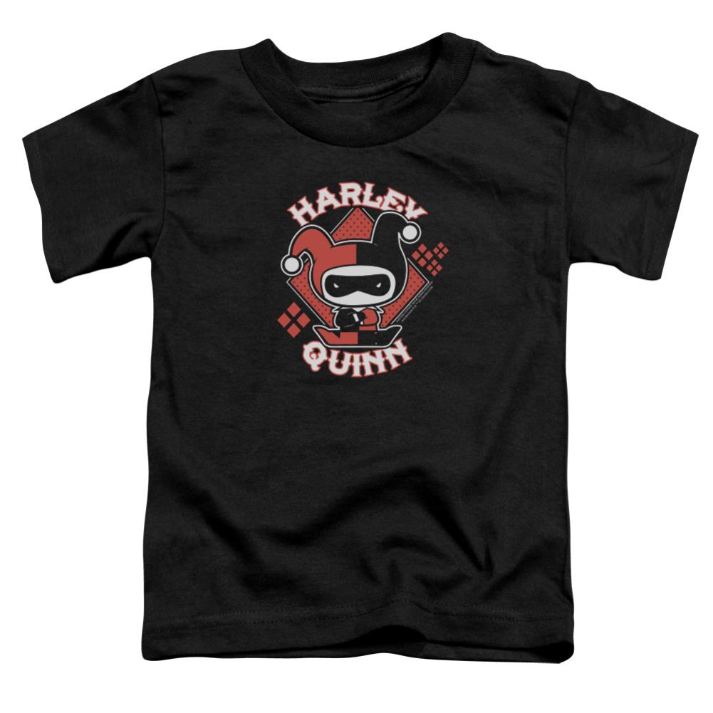 Justice League Of America Harley Chibi Toddler 18/1 Cotton Short-Sleeve T-Shirt