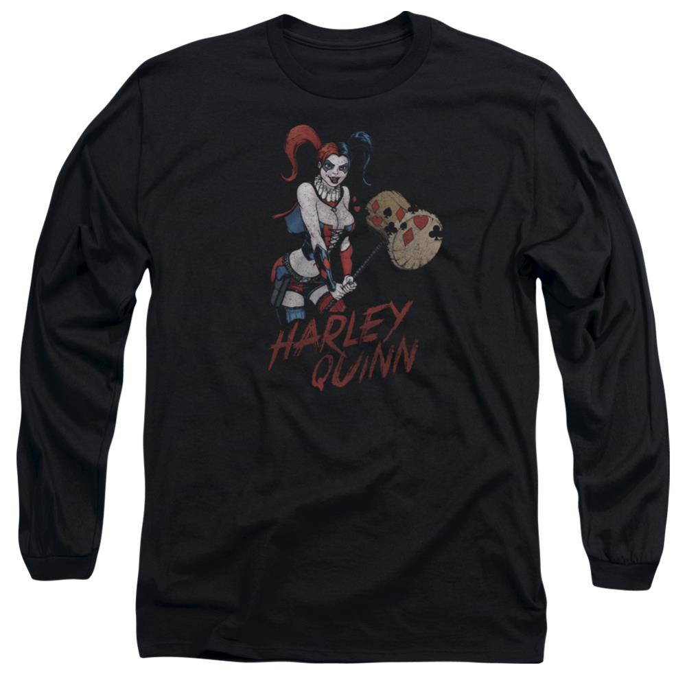 Justice League Of America Harley Hammer Men's 18/1 Cotton Long-Sleeve T-Shirt