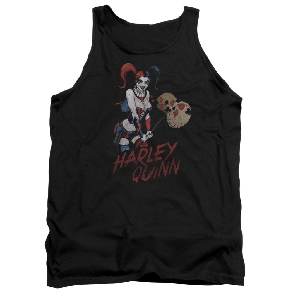 Justice League Of America Harley Hammer Men's 18/1 Cotton Tank Top