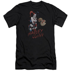 Justice League Of America Harley Hammer Men's Ultra-Soft 30/1 Cotton Slim Short-Sleeve T-Shirt