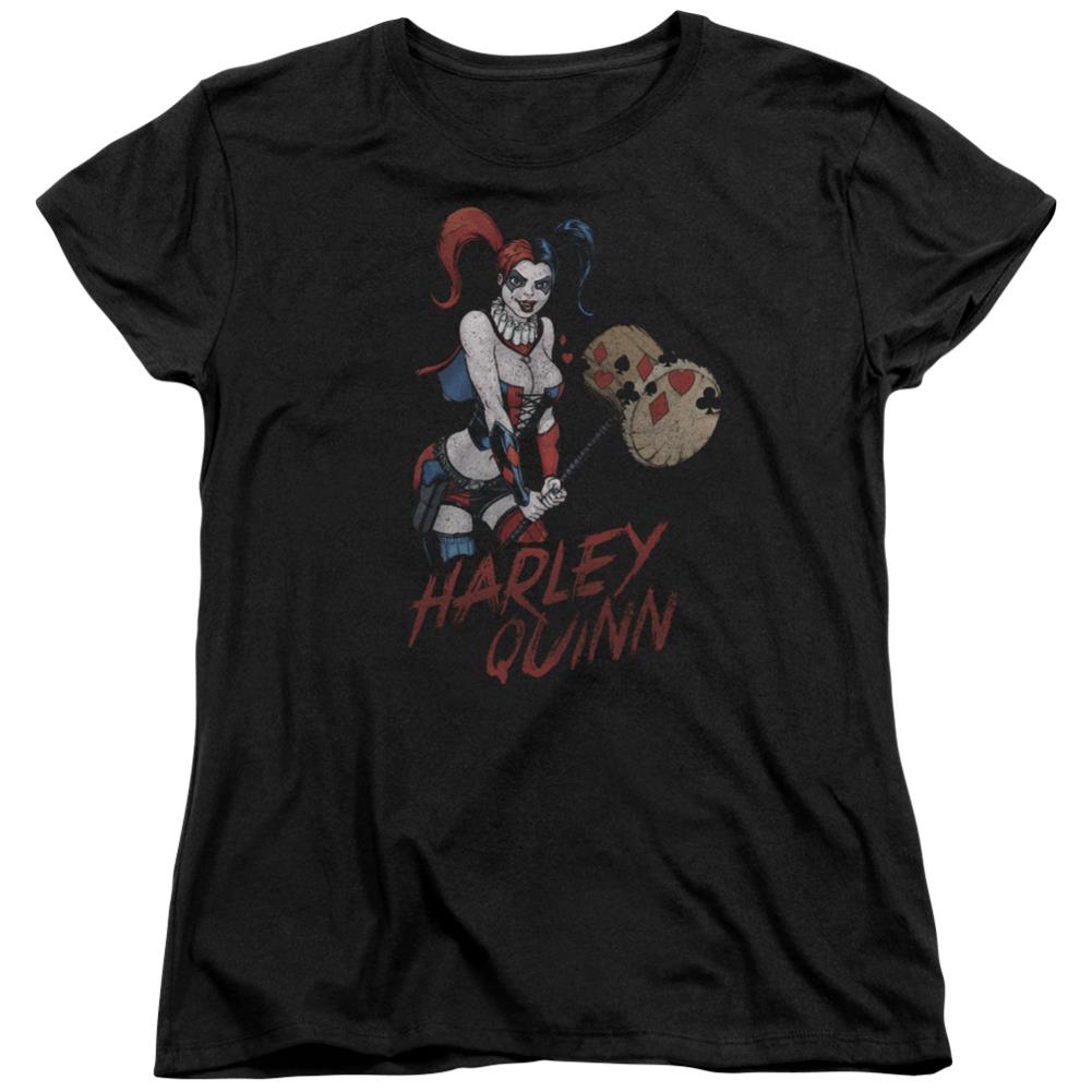 Justice League Of America Harley Hammer Women's 18/1 Cotton Short-Sleeve T-Shirt