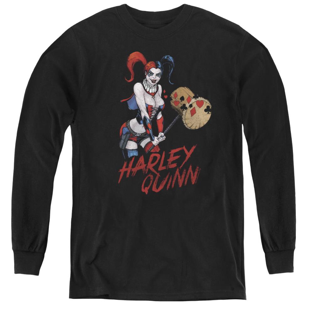 Justice League Of America Harley Hammer Youth Long-Sleeve T-Shirt