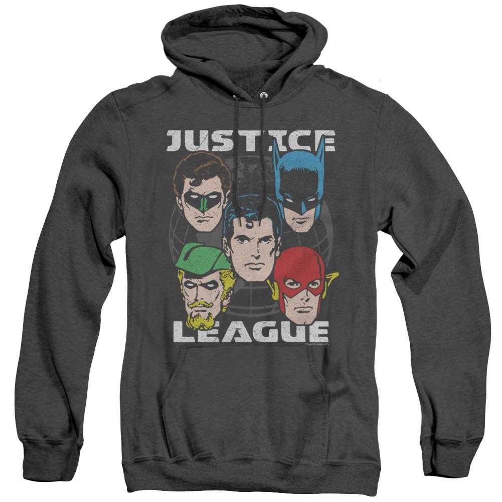 Justice League Of America Head Of States Men's Pull-Over Hoodie