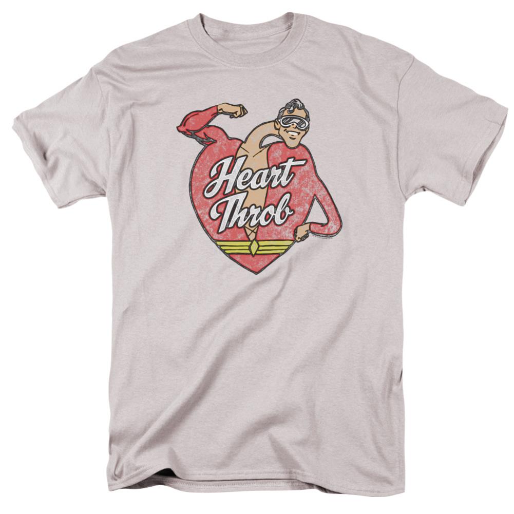 Justice League Of America Heart Throb Men's 18/1 Cotton Short-Sleeve T-Shirt