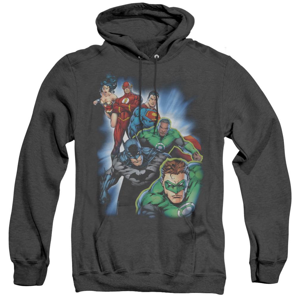 Justice League Of America Heroes Unite Men's Pull-Over Hoodie