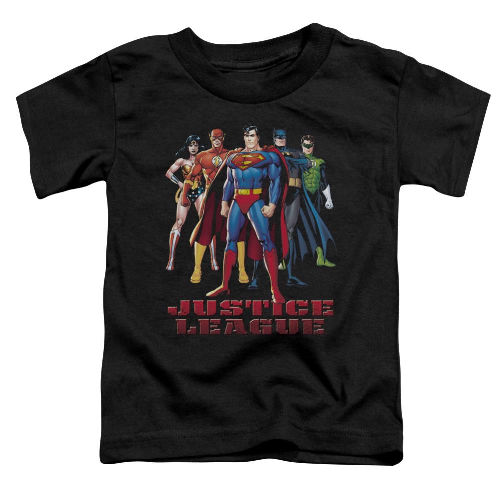 Justice League Of America In League Toddler 18/1 Cotton Short-Sleeve T-Shirt