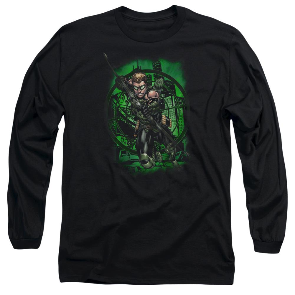 Justice League Of America In My Sight Men's 18/1 Cotton Long-Sleeve T-Shirt