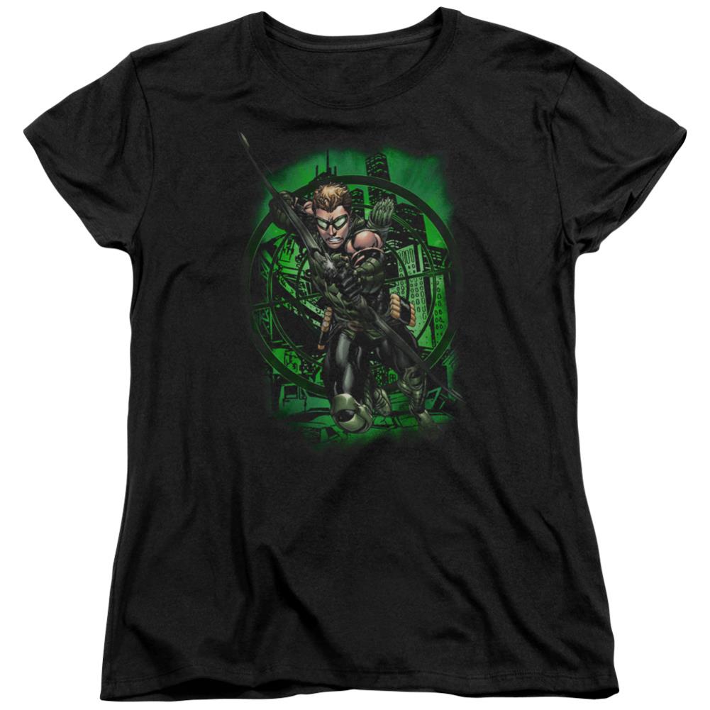 Justice League Of America In My Sight Women's 18/1 Cotton Short-Sleeve T-Shirt
