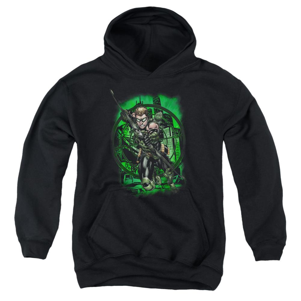 Justice League Of America In My Sight Youth Cotton Poly Pull-Over Hoodie