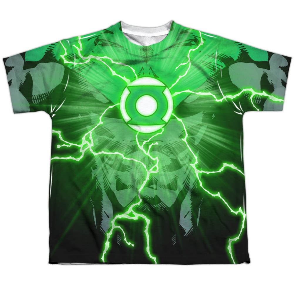 Justice League Of America John Burst Youth Regular Fit Poly Short-Sleeve T-Shirt
