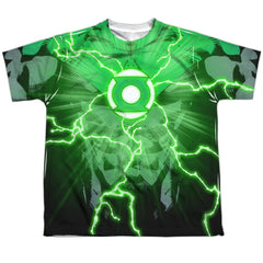 Justice League Of America John Burst Youth Regular Fit Poly Short-Sleeve T-Shirt