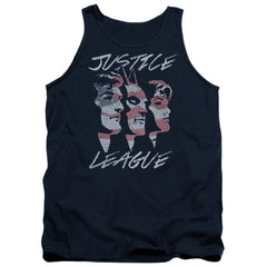 Justice League Of America Justice For America Men's 18/1 Cotton Tank Top