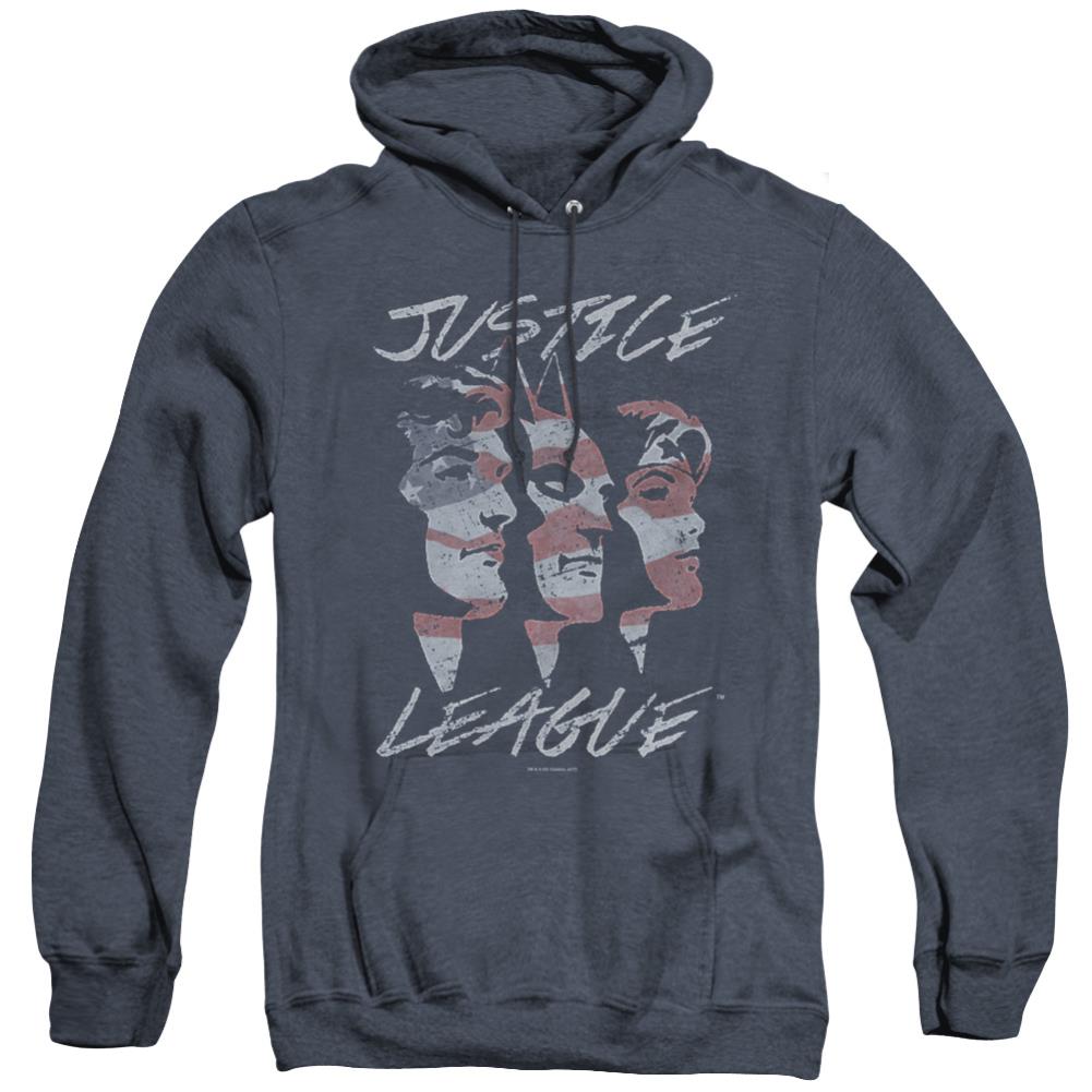 Justice League Of America Justice For America Men's Pull-Over Hoodie