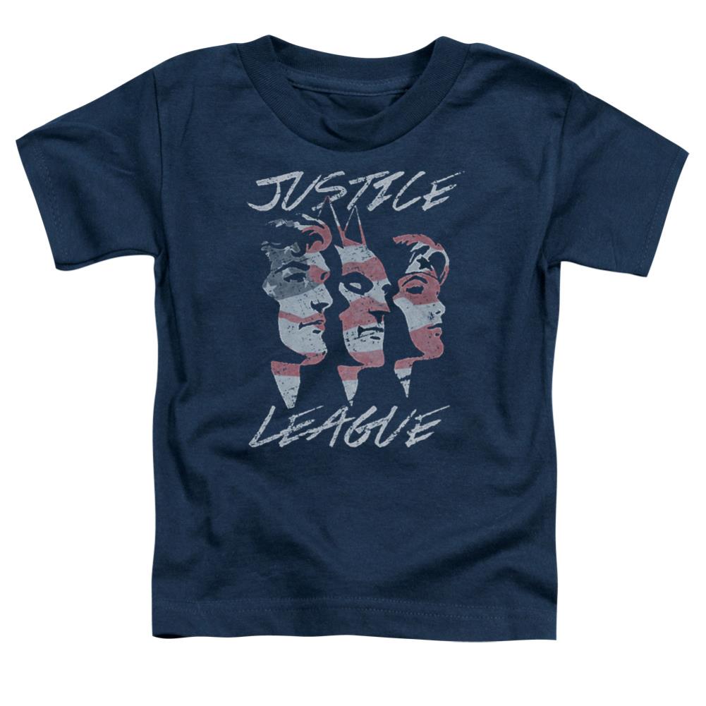 Justice League Of America Justice For America Toddler 18/1 Cotton Short-Sleeve T-Shirt