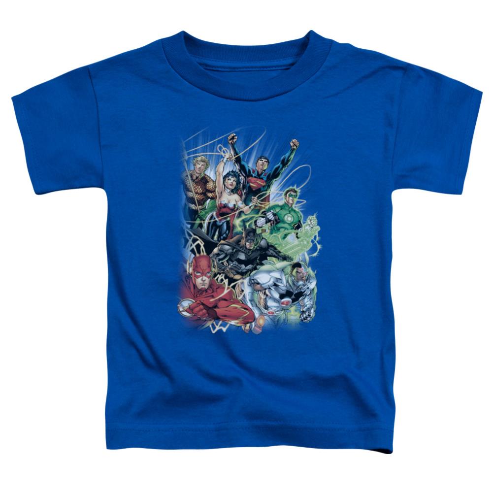 Justice League Of America Justice League #1 Toddler 18/1 Cotton Short-Sleeve T-Shirt