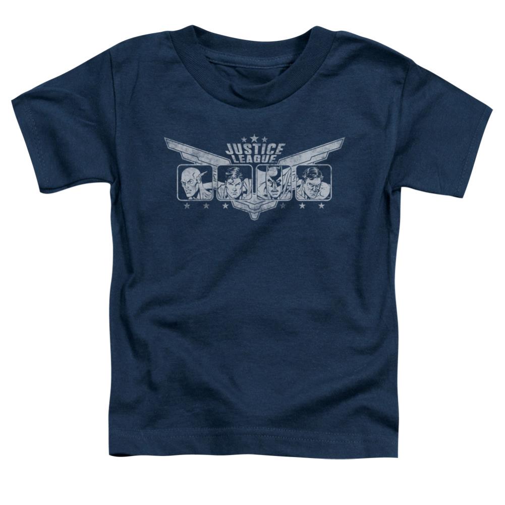 Justice League Of America Justice Wings Toddler 18/1 Cotton Short-Sleeve T-Shirt