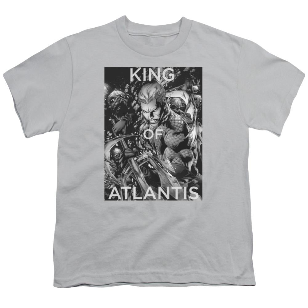 Justice League Of America King Of Atlantis Youth 18/1 100% Cotton Short-Sleeve T-Shirt