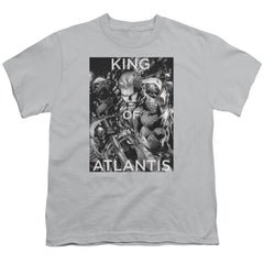 Justice League Of America King Of Atlantis Youth 18/1 100% Cotton Short-Sleeve T-Shirt