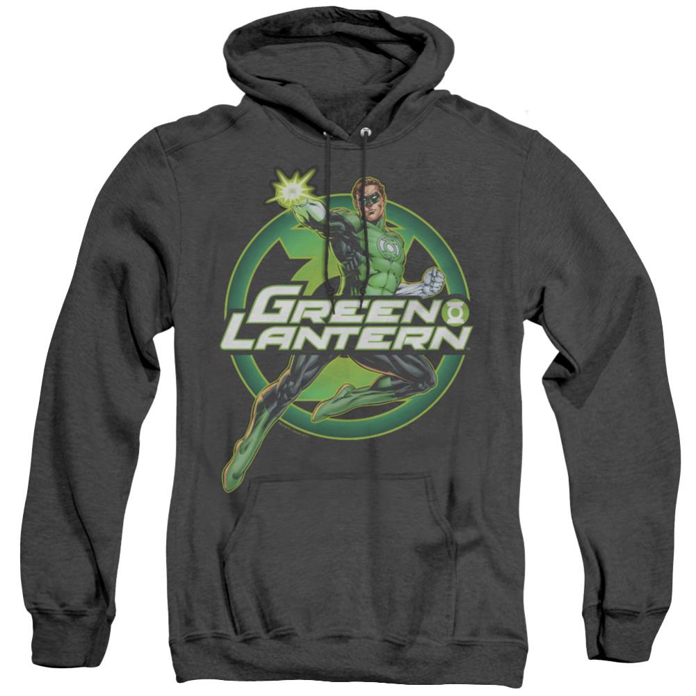 Justice League Of America Lantern Glow Men's Pull-Over Hoodie