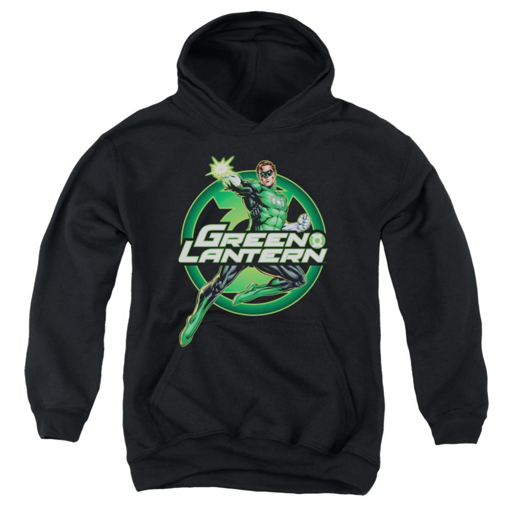 Justice League Of America Lantern Glow Youth Cotton Poly Pull-Over Hoodie