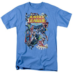 Justice League Of America League A Plenty Men's 18/1 Cotton Short-Sleeve T-Shirt