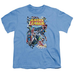 Justice League Of America League A Plenty Youth 18/1 100% Cotton Short-Sleeve T-Shirt
