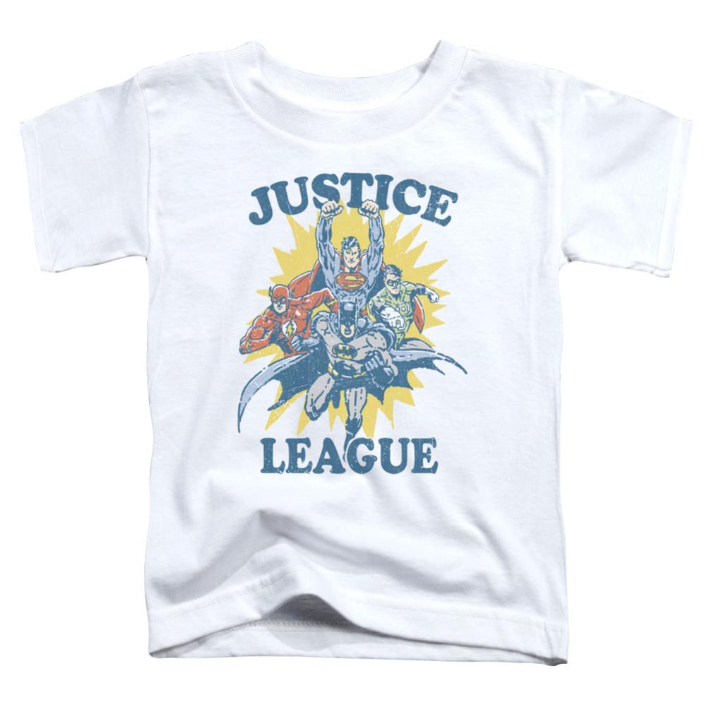 Justice League Of America Let's Do This Toddler 18/1 Cotton Short-Sleeve T-Shirt