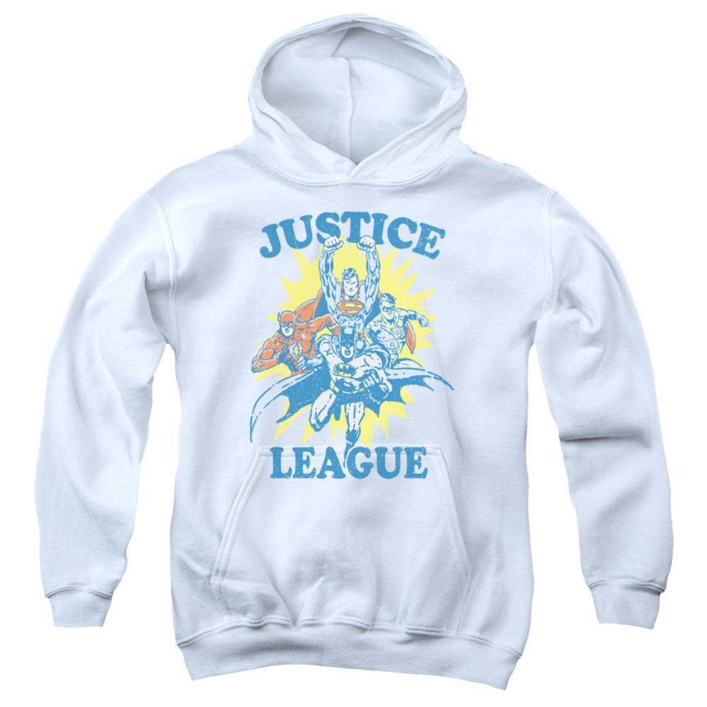 Justice League Of America Let's Do This Youth Cotton Poly Pull-Over Hoodie