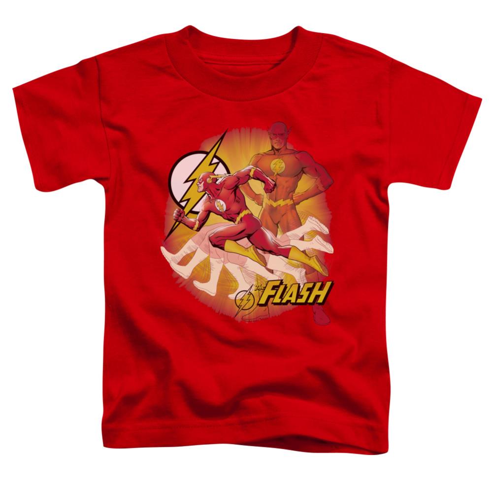 Justice League Of America Lightning Fast Toddler 18/1 Cotton Short-Sleeve T-Shirt