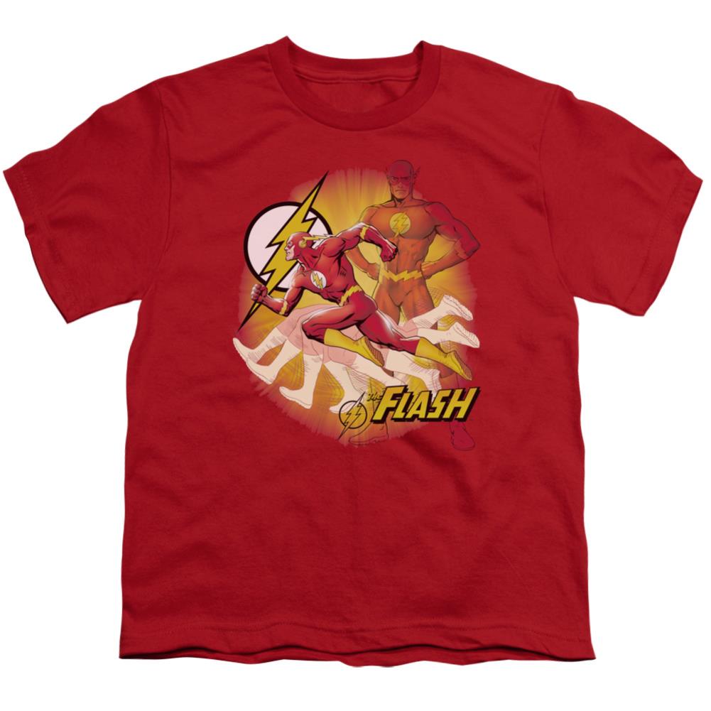 Justice League Of America Lightning Fast Youth 18/1 100% Cotton Short-Sleeve T-Shirt
