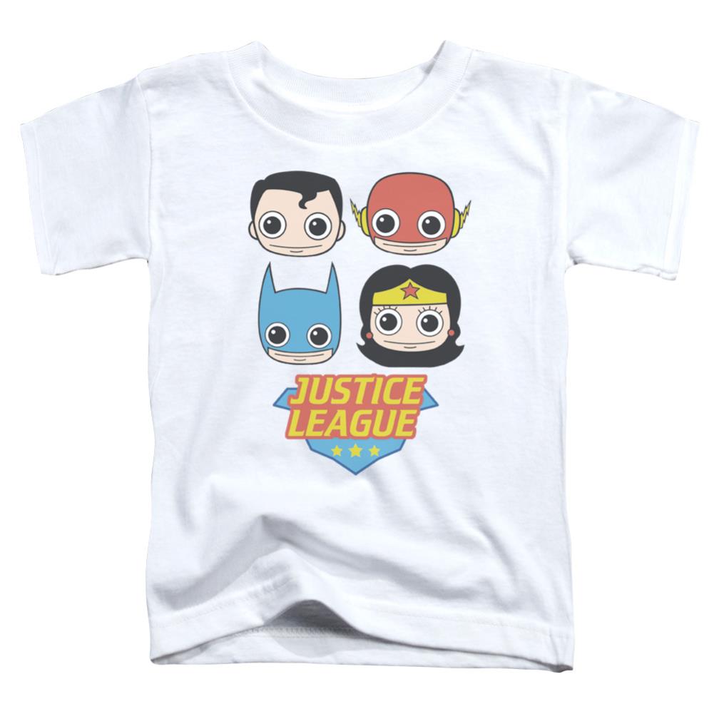 Justice League Of America Lil League Toddler 18/1 Cotton Short-Sleeve T-Shirt