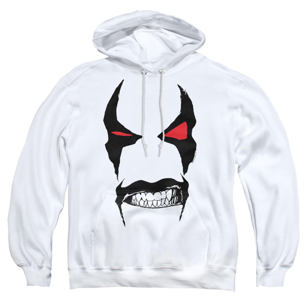 Justice League Of America Lobo Face Men's Pull-Over 75 25 Poly Hoodie