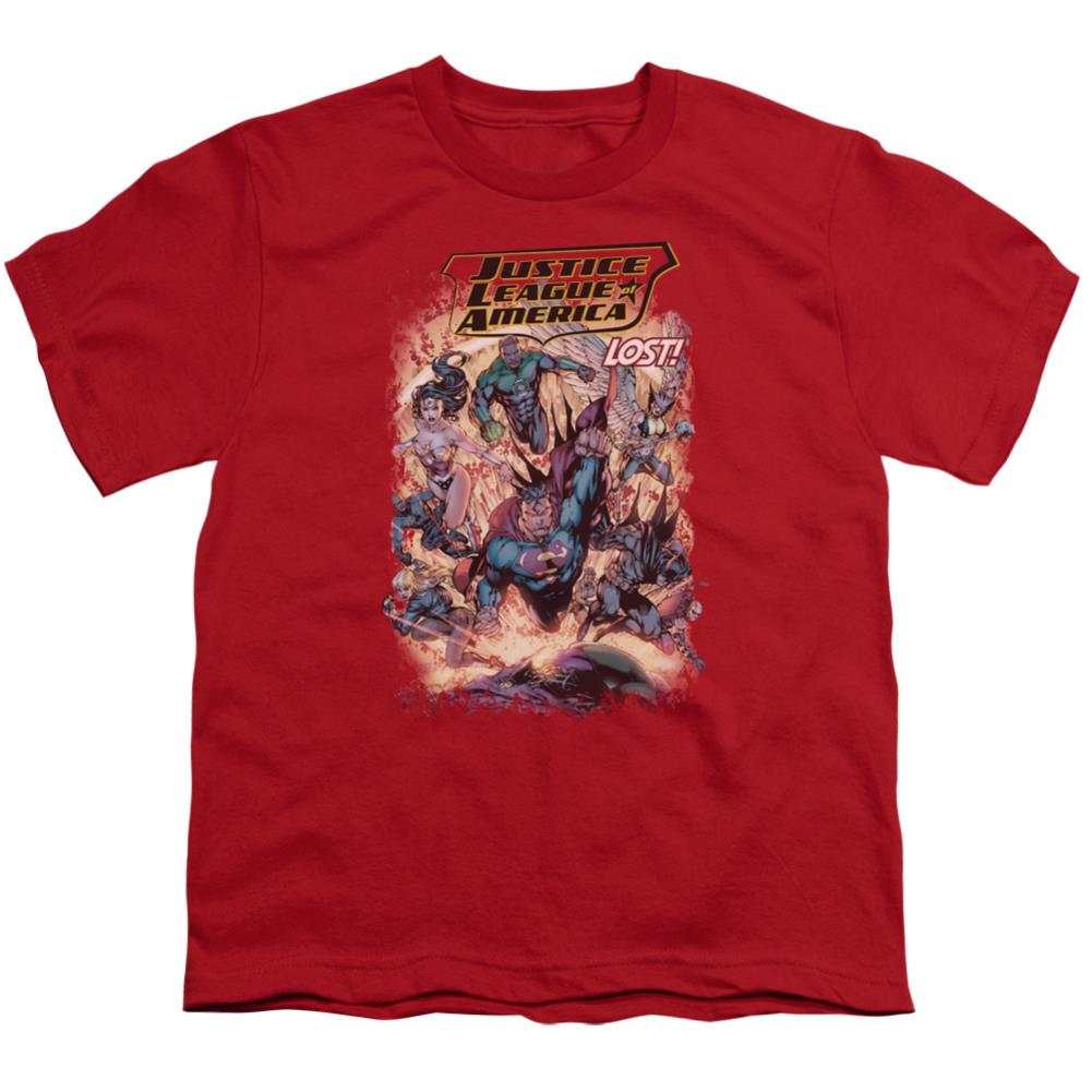 Justice League Of America Lost Youth 18/1 100% Cotton Short-Sleeve T-Shirt