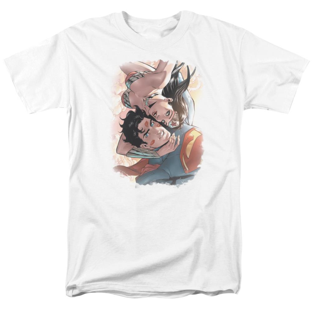 Justice League Of America Love Birds Men's 18/1 Cotton Short-Sleeve T-Shirt