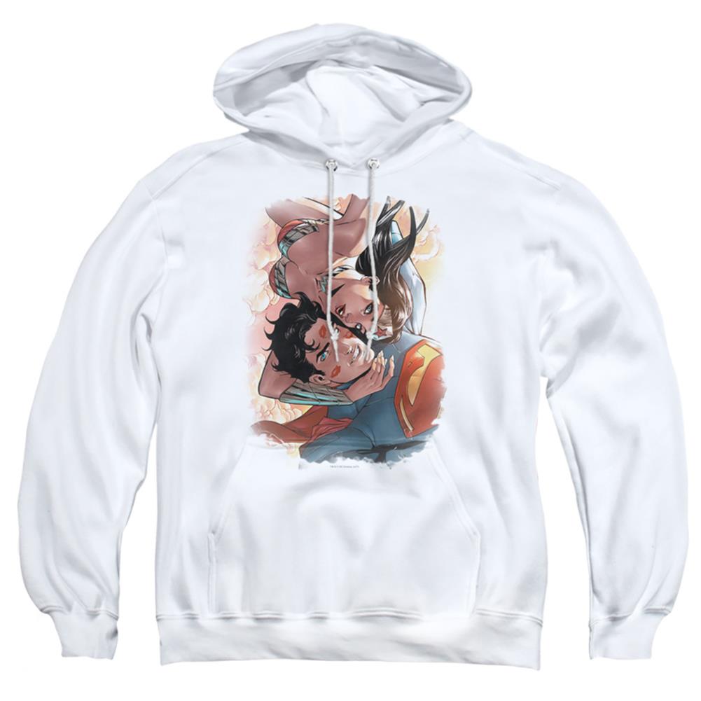 Justice League Of America Love Birds Men's Pull-Over 75 25 Poly Hoodie