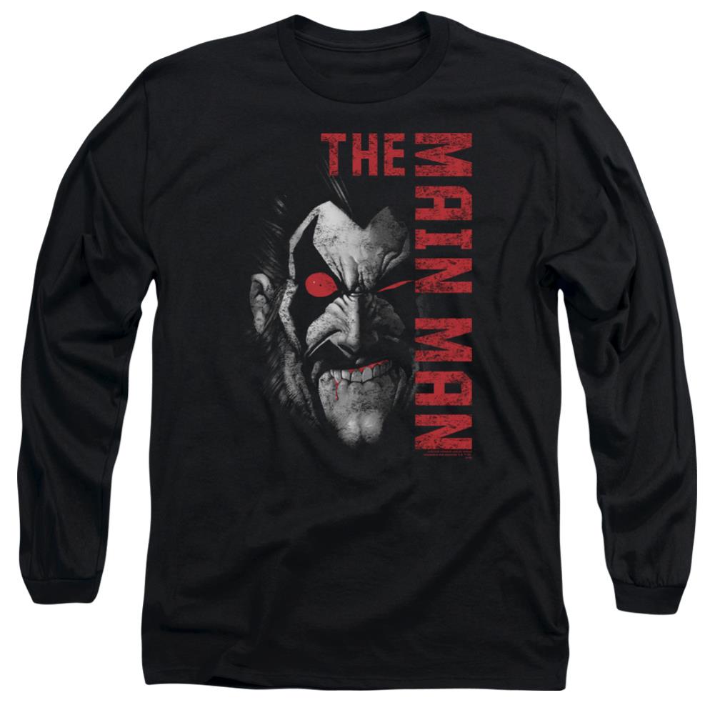 Justice League Of America Main Man Men's 18/1 Cotton Long-Sleeve T-Shirt