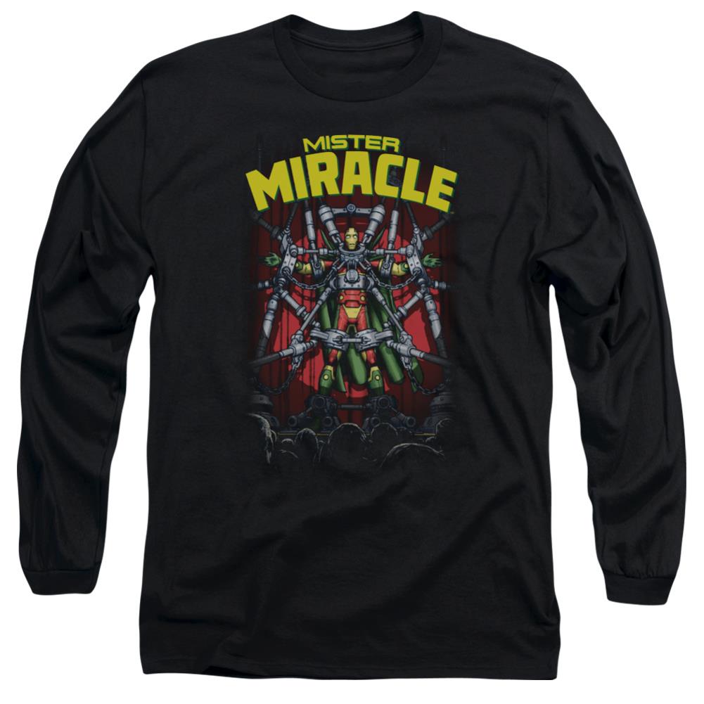 Justice League Of America Mister Miracle Men's 18/1 Cotton Long-Sleeve T-Shirt