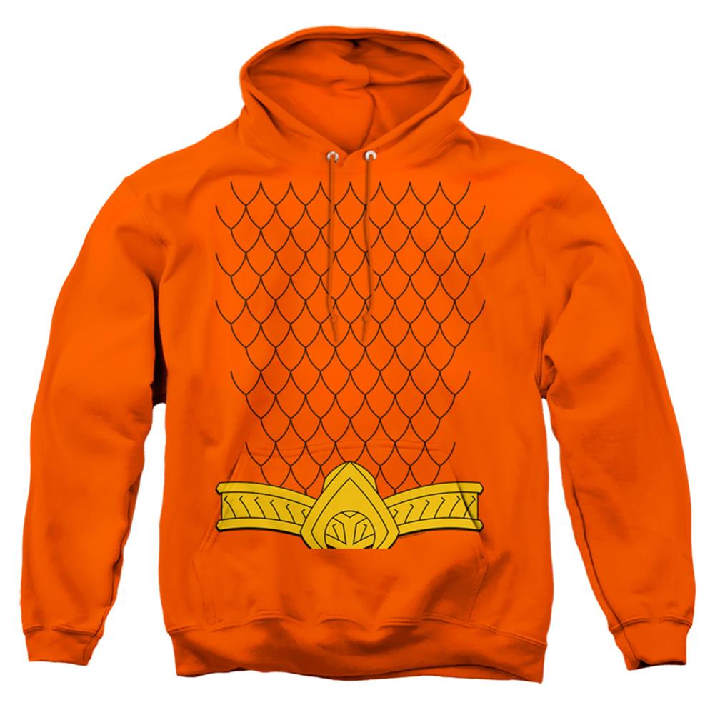 Justice League Of America New Aqua Uniform Men's Pull-Over 75 25 Poly Hoodie