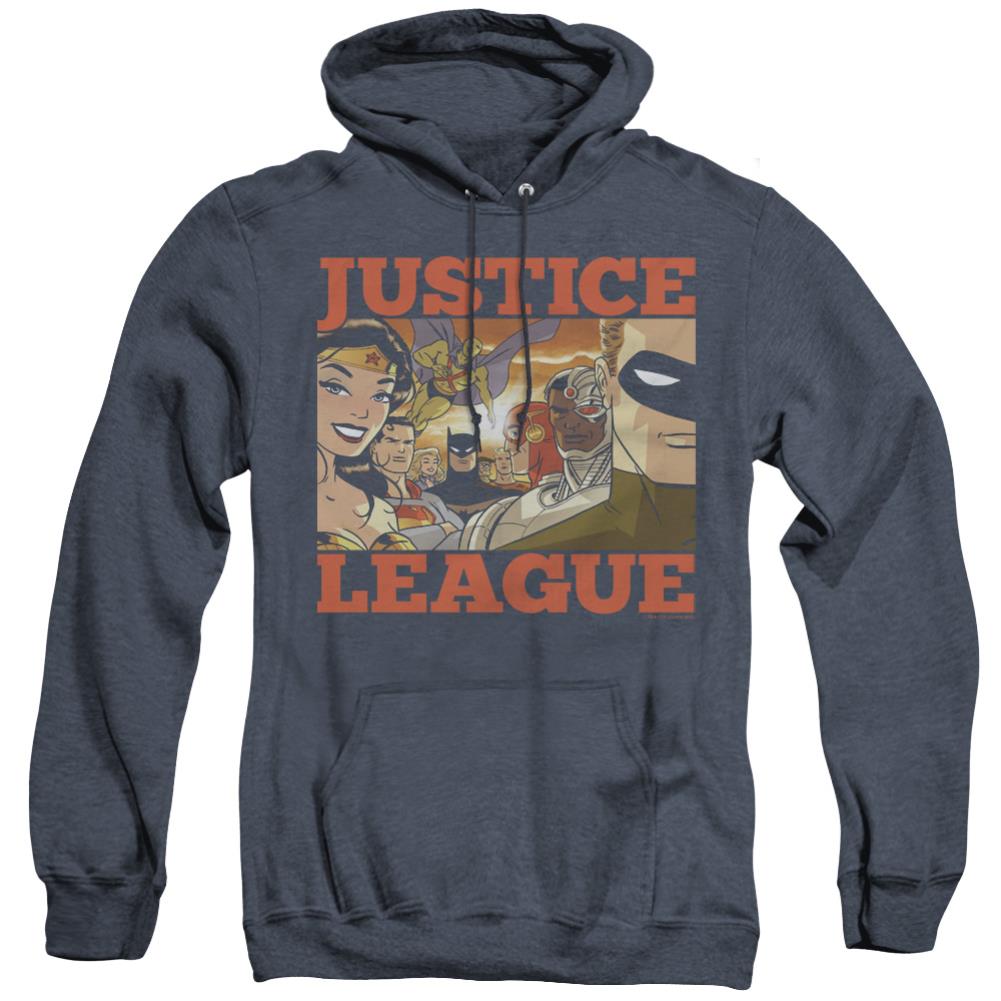 Justice League Of America New Dawn Group Men's Pull-Over Hoodie