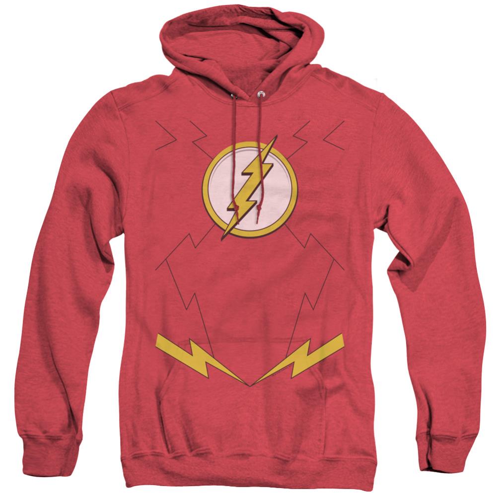Justice League Of America New Flash Uniform Men's Pull-Over Hoodie